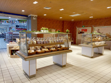 超市面包区