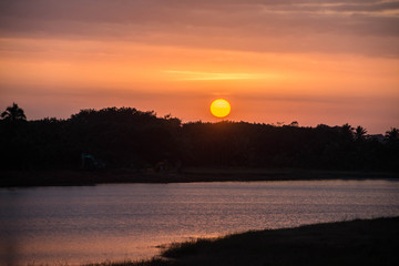 夕阳