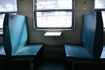 火车车窗座椅
