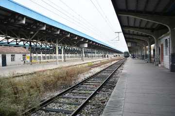 复古火车站