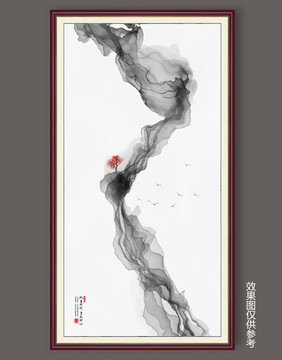 现代山水画