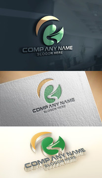 BS字母企业公司logo设计