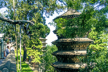 戒台寺塔