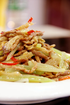 榨菜肉丝