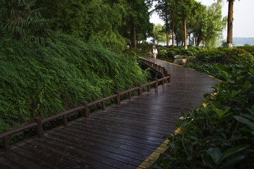 玄武湖步道