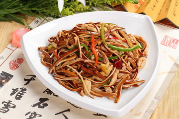 炒豆腐丝