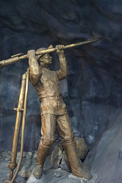 矿工雕塑