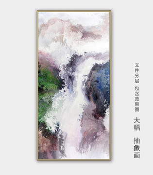 抽象油画