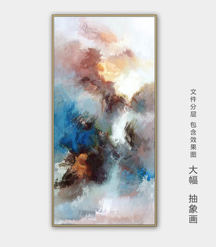 抽象油画