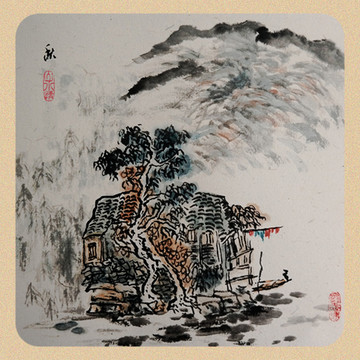 水墨山水