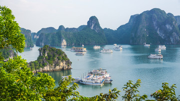 下龙湾港湾风貌