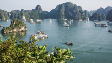 下龙湾港湾
