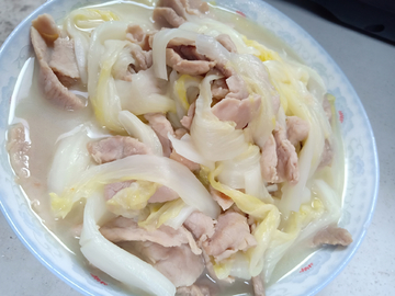 肉炒青菜