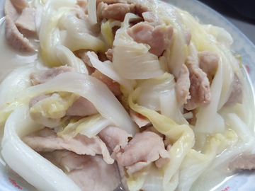 肉炒青菜