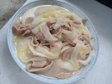 肉炒青菜