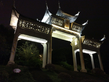 龙门夜景