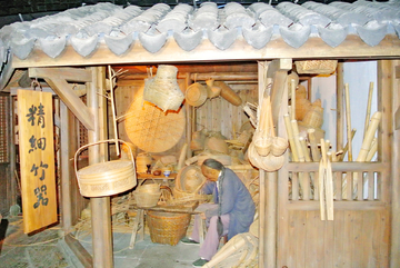 老上海 竹器店