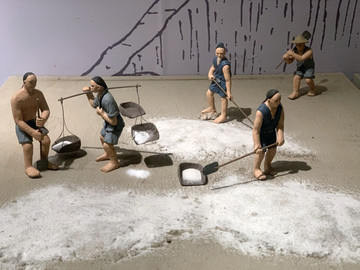 盐场人物模型