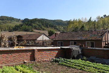 东北山区农村民居