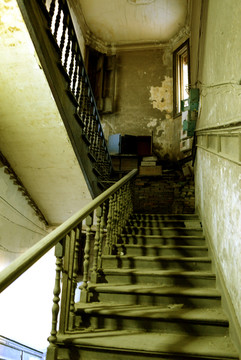 老建筑楼梯