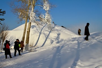 赏雪玩雪