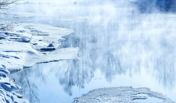 小河风光