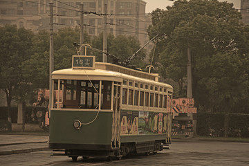 老上海街景