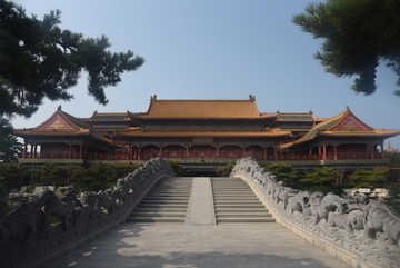 蓬莱三仙山大成殿