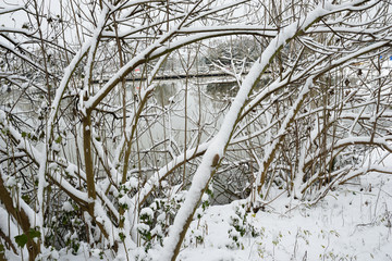 江南雪景