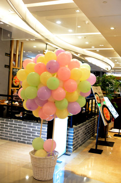 商场气球