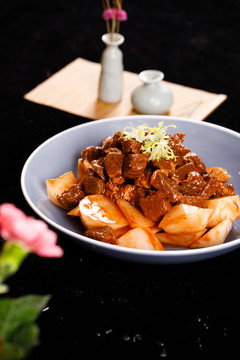 山药牛腩