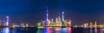 上海夜景全景大画幅