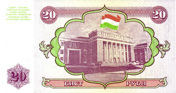 塔吉克斯坦纸币
