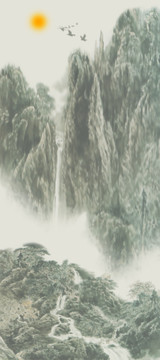 水墨山水