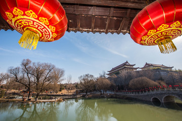 红灯高挂迎新年