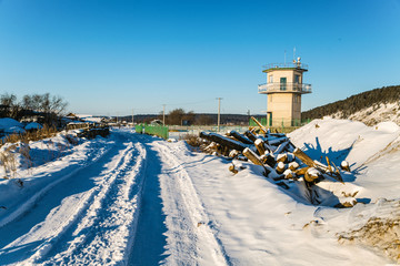 漠河北红村