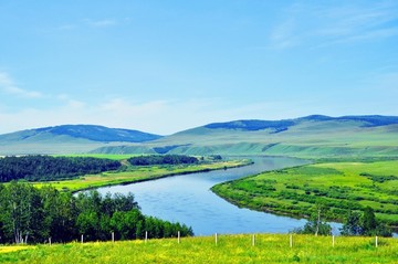 草原莫日格勒河