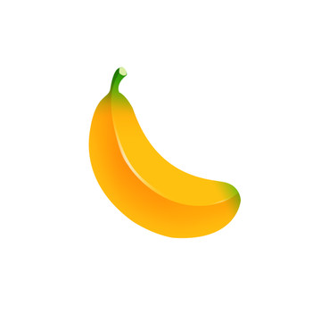 手绘水果香蕉