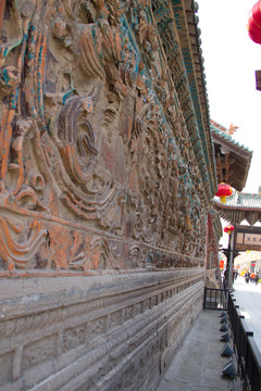 韩城城隍庙琉璃影壁