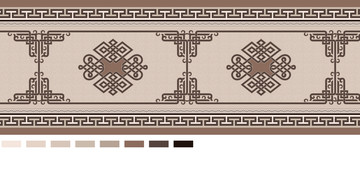 新中式地毯图案