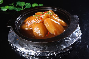 石锅养生萝卜
