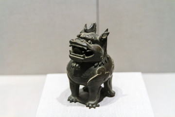 内蒙古博物院藏品明代甪端铜香炉