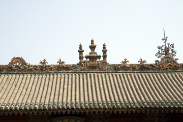 韩城城隍庙德馨殿西庑脊饰