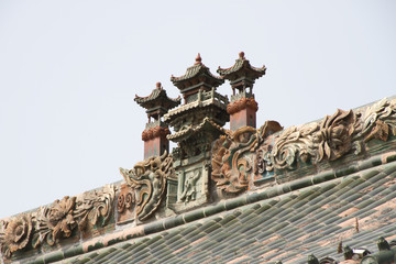 韩城城隍庙含元殿脊饰