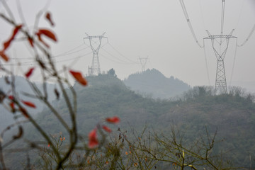 高压线铁塔