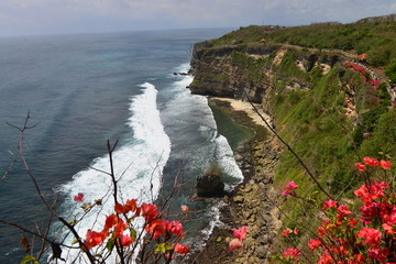 巴厘岛海岸线