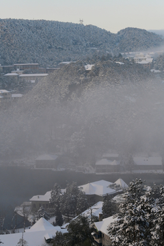 庐山雪景