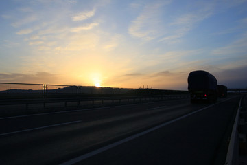 高速公路朝阳