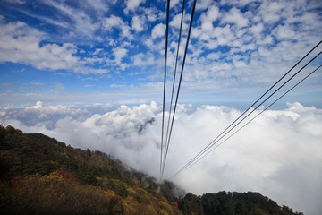 峨眉山索道