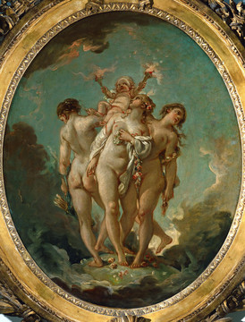 弗朗索瓦·布歇丘比特与三女神